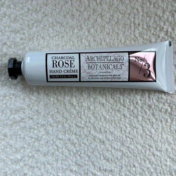 Archipelago Botanicals Charcoal Rose Hand Crème // NWOB - Picture 1 of 3